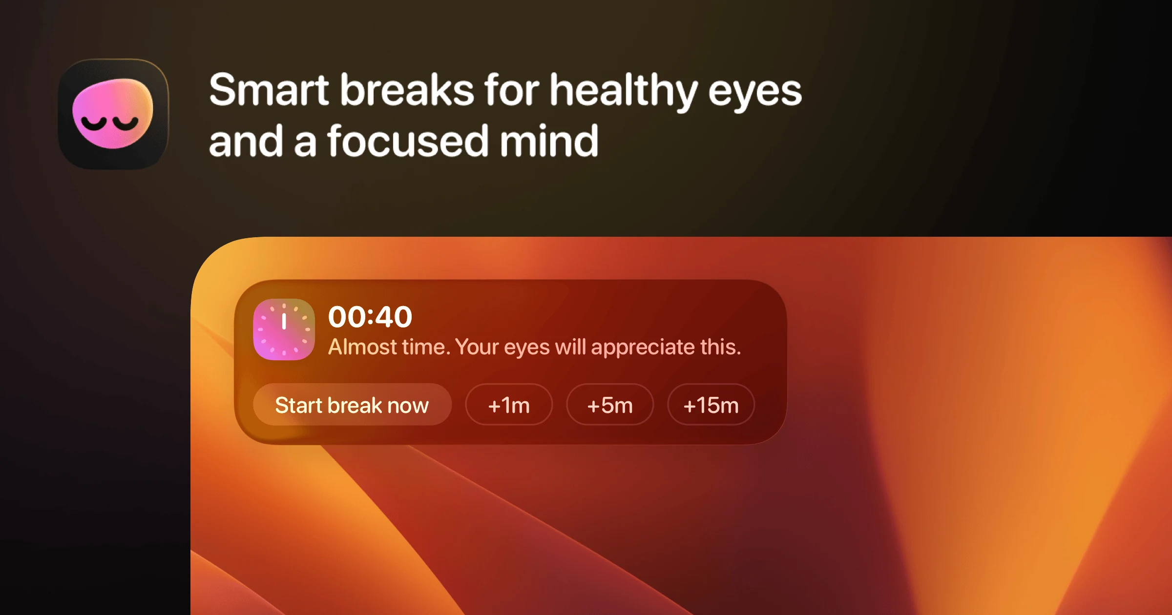 LookAway application preview