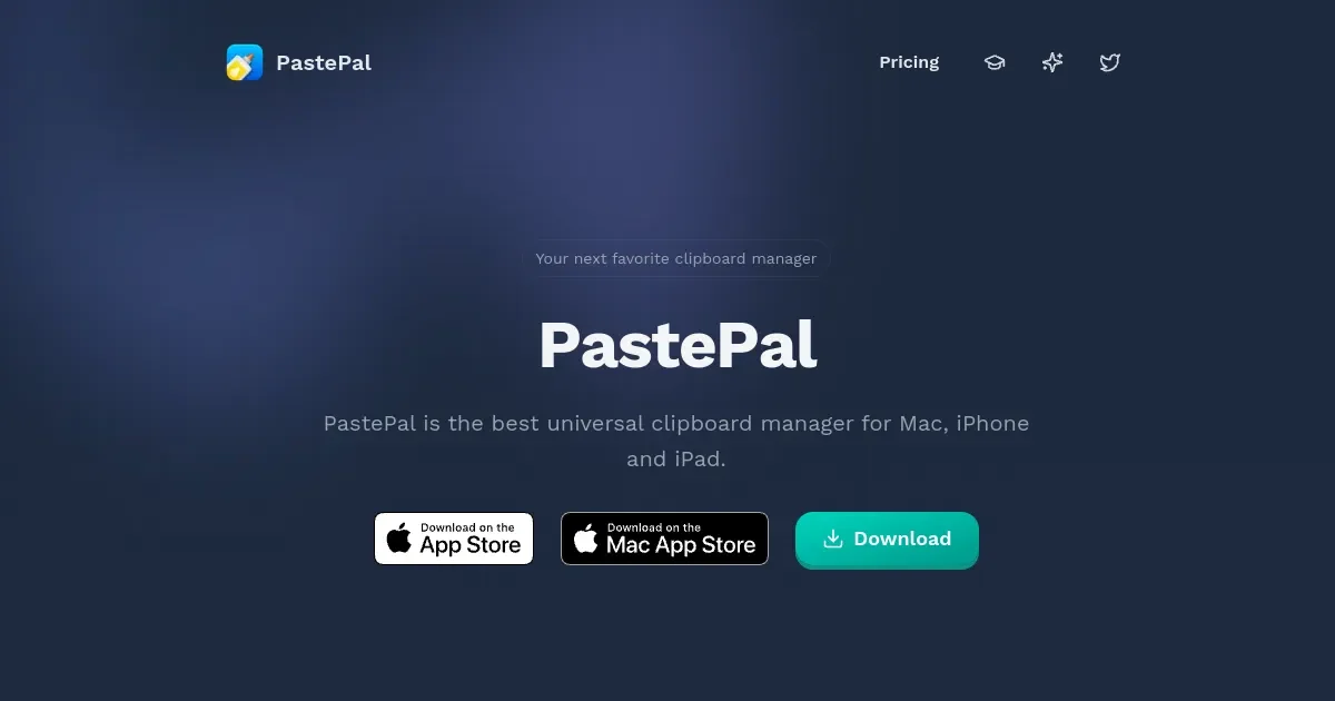 PastePal application preview