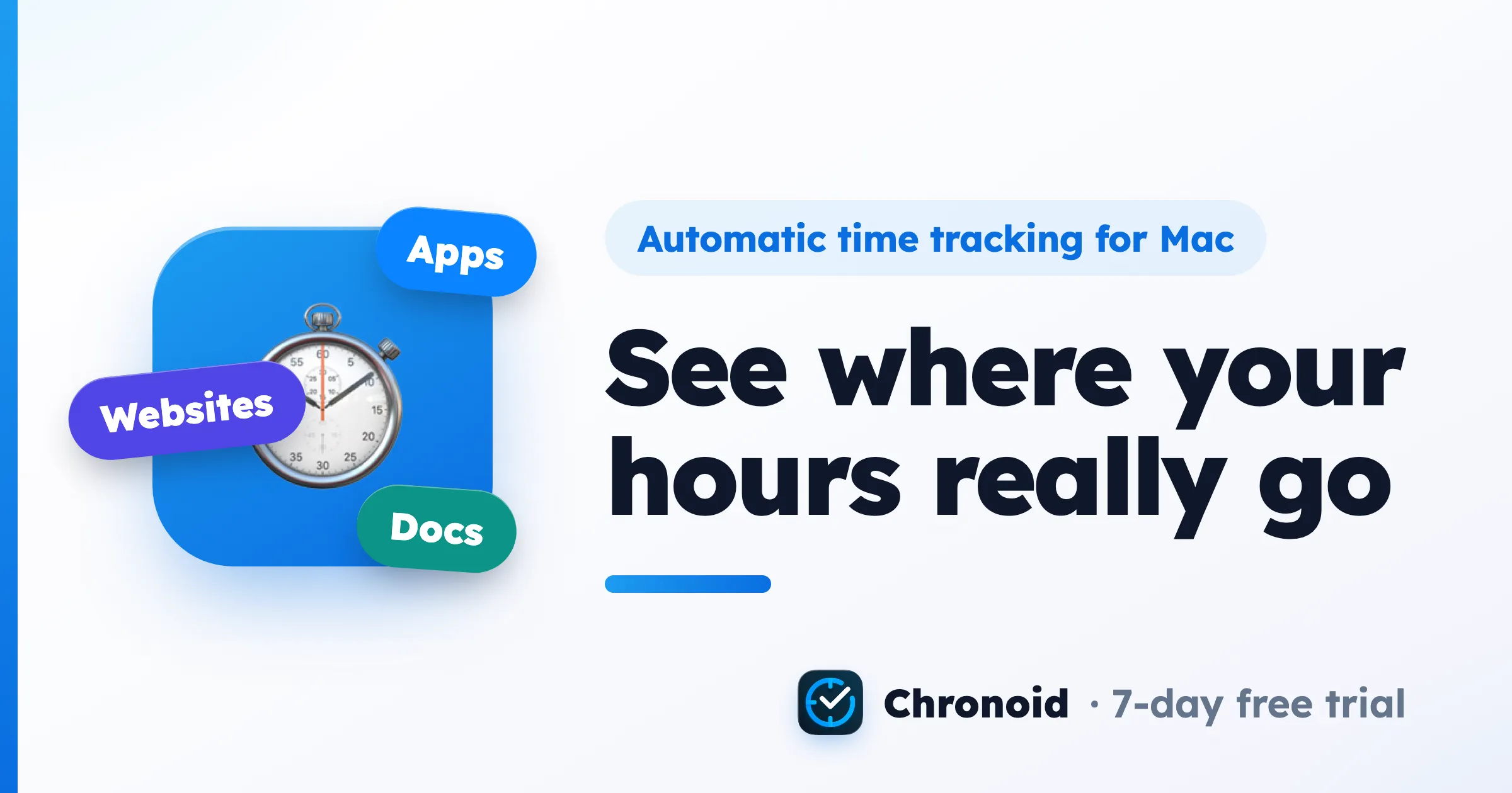Chronoid application preview