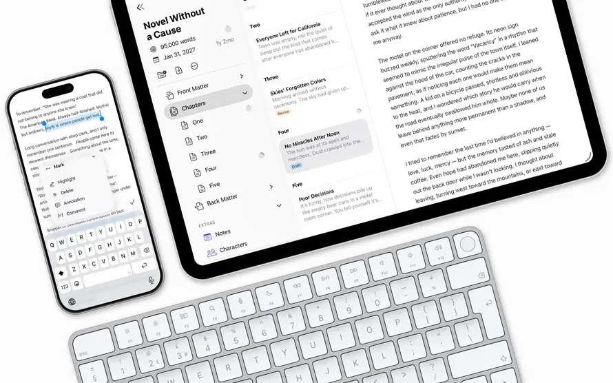 Ulysses application preview