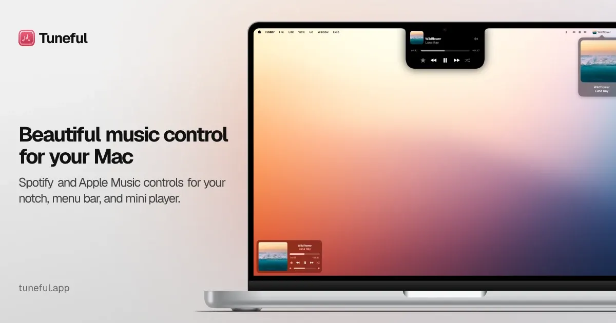 Tuneful application preview