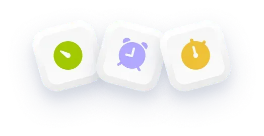 Toki timer display faces